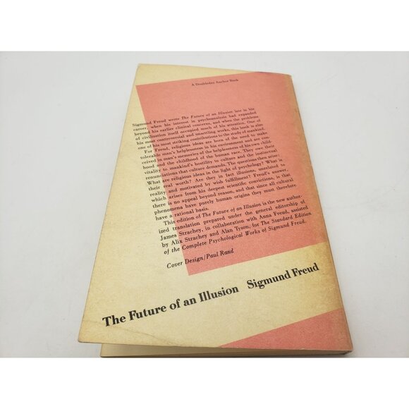 The Future Of An Illusion By Sigmund Freud Paperback 1964 - Picture 8 of 8
